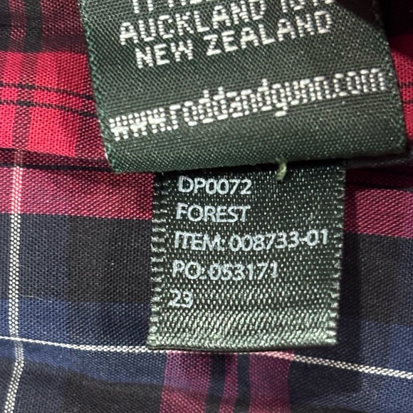 NWT Rodd & Gunn Men’s Milford Vest Quilted Plaid Lined Forest Green Large - Picture 11 of 13